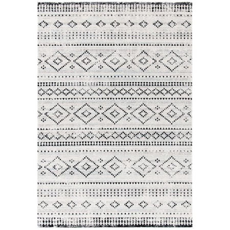 Safavieh 3 x 5 ft. Montage 200 Global Rectangle Power Loomed Rug Gray & Ivory MTG291F-3